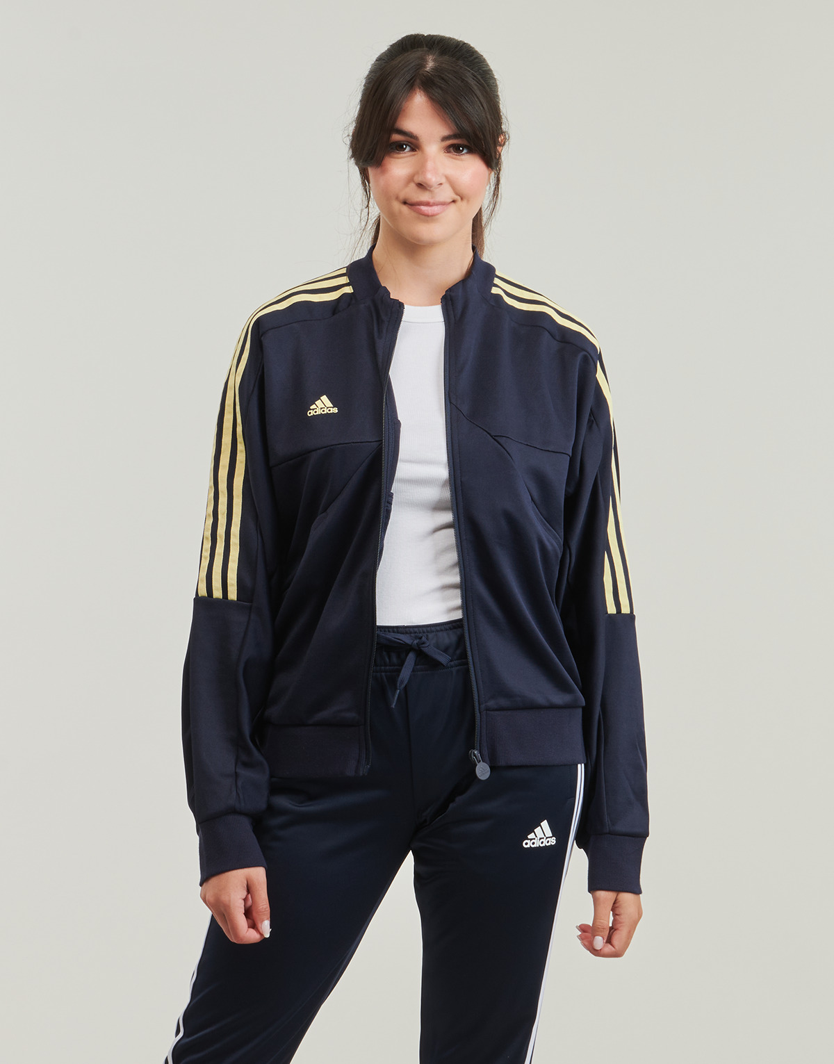 adidas - Tiro Track Top - Marine / Yellow