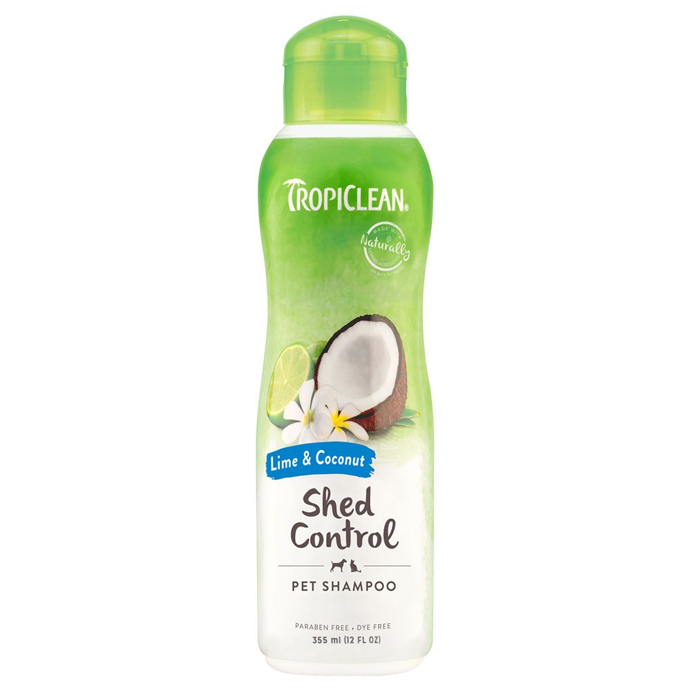 TropiClean Shed Control Lime & Cocoa Shampoo