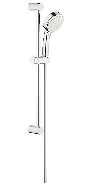 New Tempesta Cosmopolitan 100 ensemble de douche 2 jets   mitigeur monocommande bain/douche, chrome (23914001-26076002)