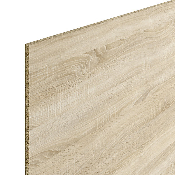 Crédence de cuisine chêne Québec GoodHome Kala l. 300 cm x H. 60 cm x Ep. 10 mm