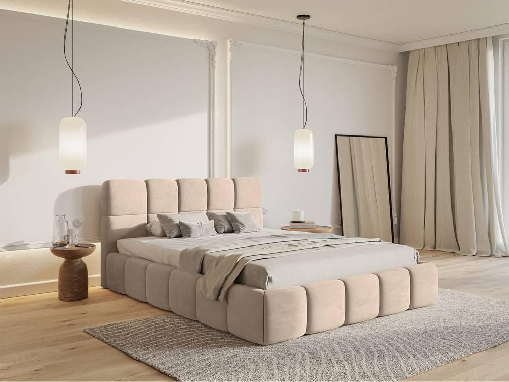 Bedframe Chloe velvet 180 x 200