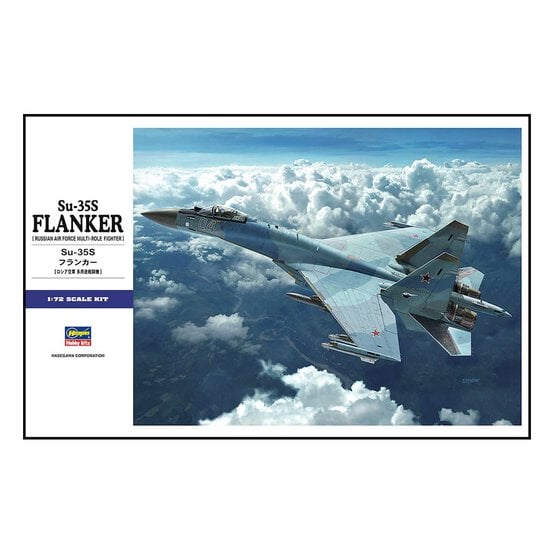 Hasegawa Su-35S Flanker Model Kit 1:72