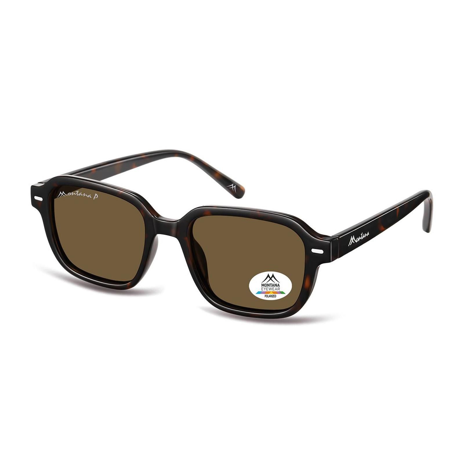 montana Rectangle Havana Brown Polarized MP177