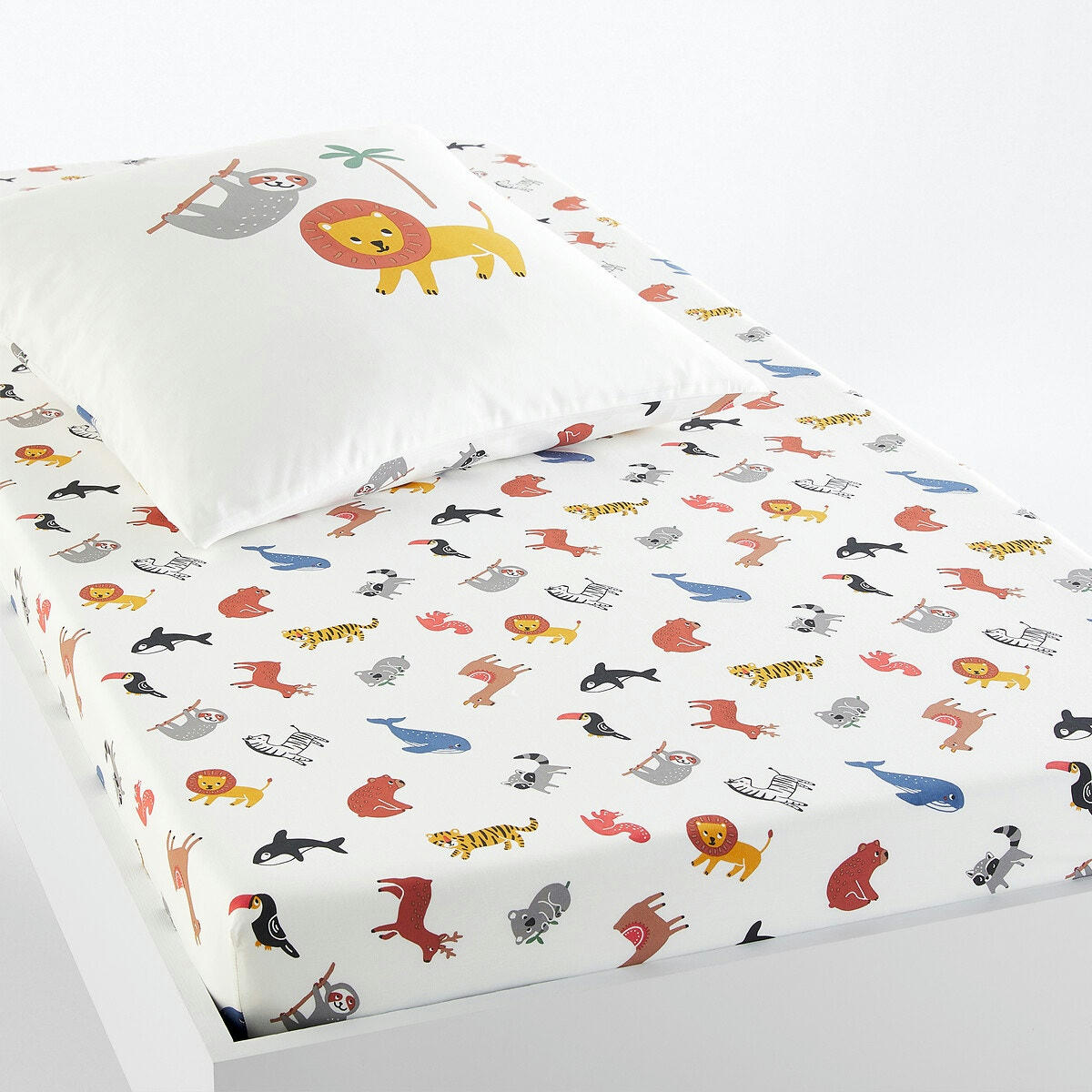 Drap-housse en coton biologique My World