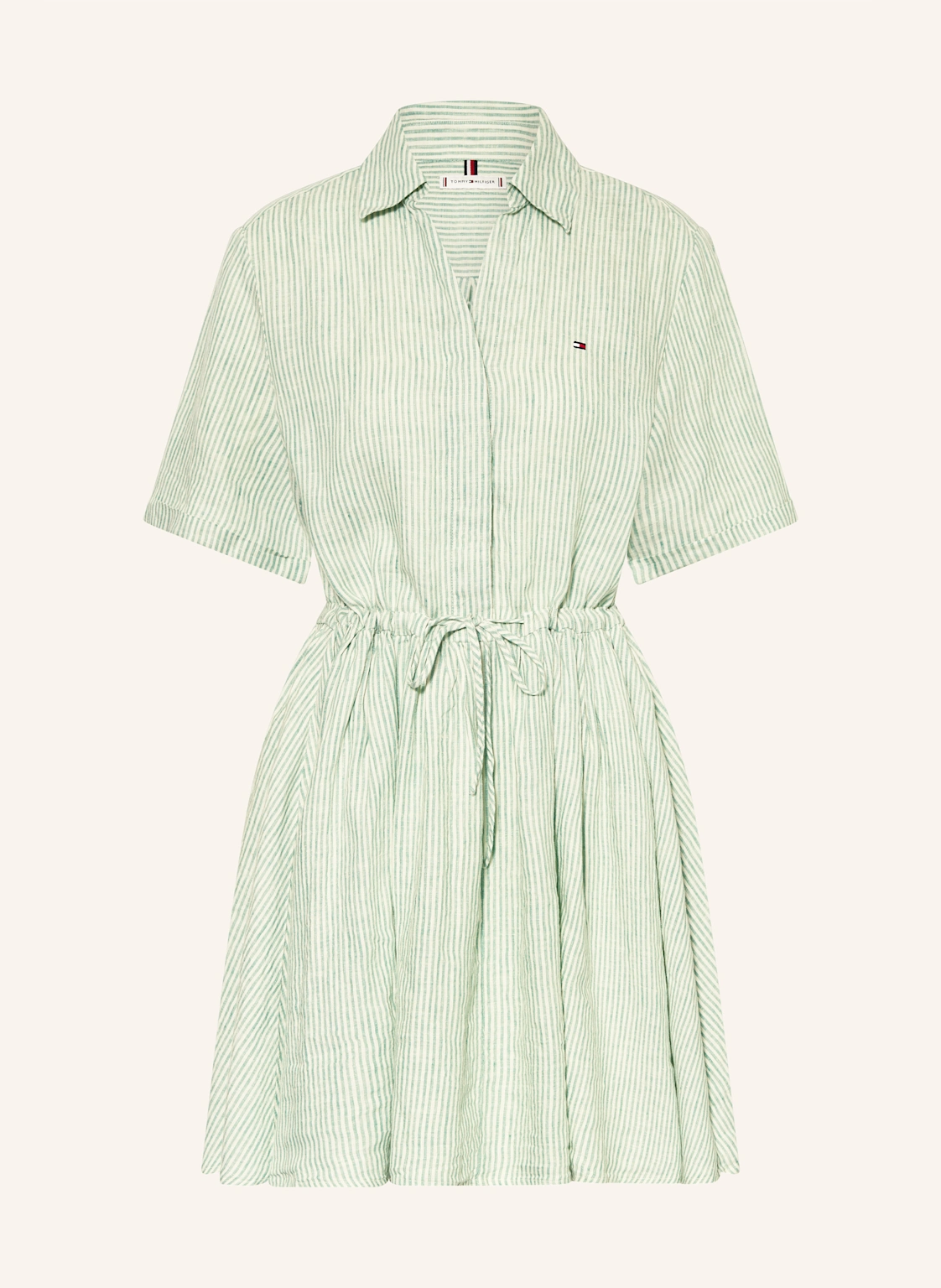 TOMMY HILFIGER Leinenkleid