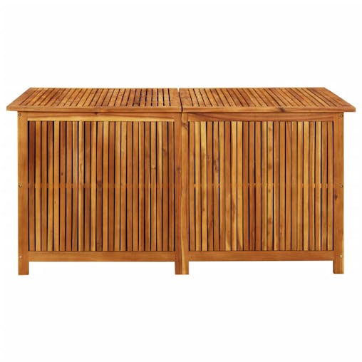 NNEVL Garden Storage Box 150x80x75 cm Solid Wood Acacia