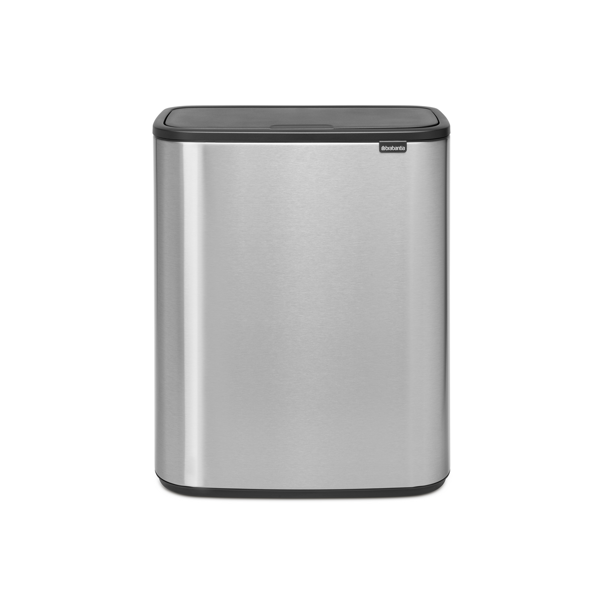 Brabantia Bo Touch Bin, met 1 binnenemmer, 60 liter - Matt Steel Fingerprint Proof