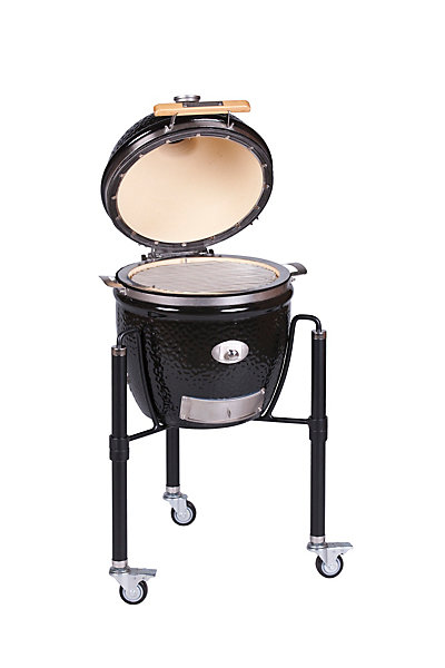 Kamado Monolith JUNIOR Pro Série 2.0 - Noir   Chariot