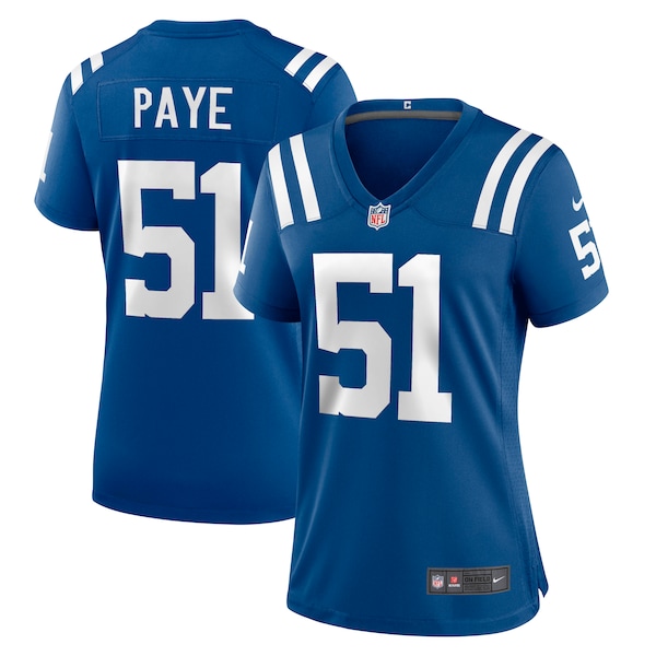 Kwity Paye Indianapolis Colts Nike Women's Game Jersey - Royal/Blue