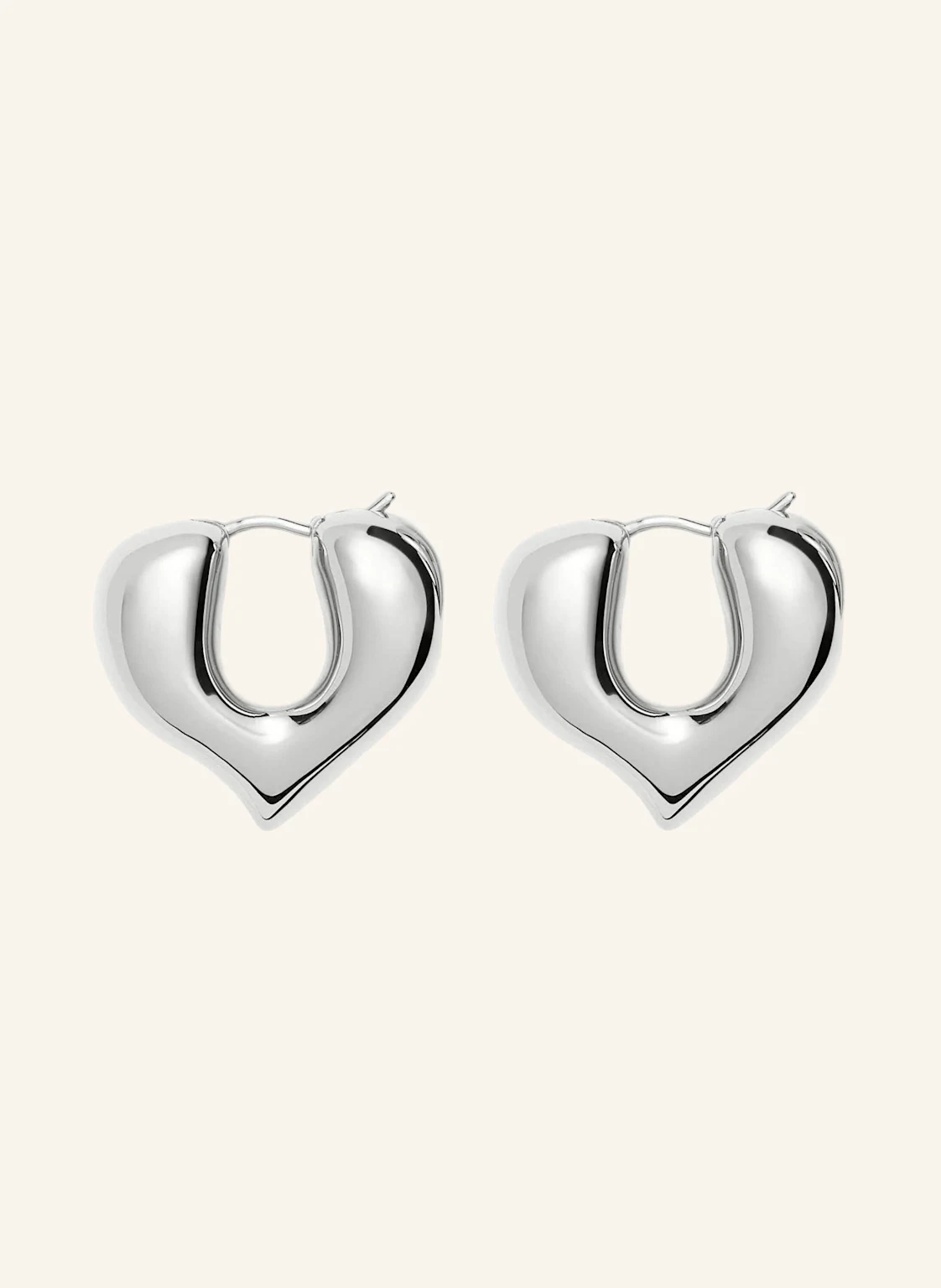 MISSOMA Creolen MOLTEN HEART MEDIUM HOOP EARRINGS by GLAMBOU