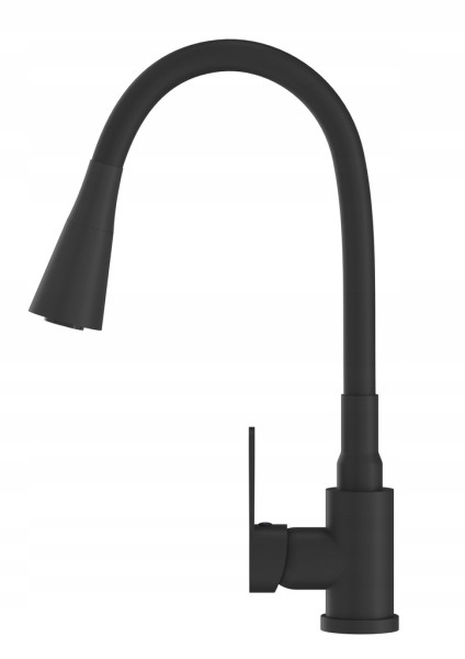 Zlewozmywak granitowy Franke Solo SOD 610-40 czarny bateria