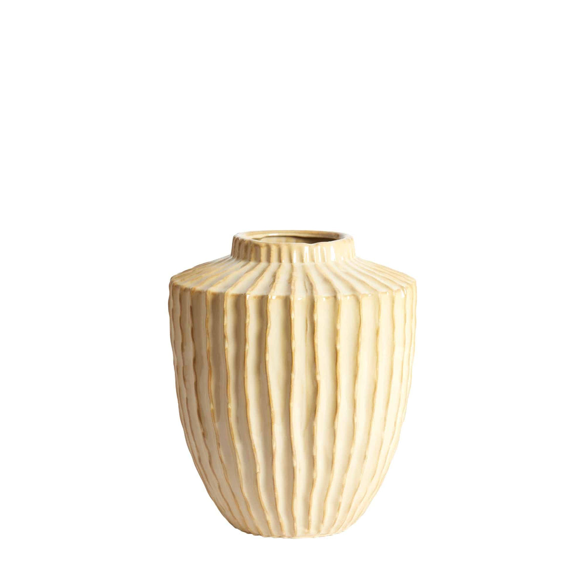 Light & Living vaas Talea - bruin - Ø30cm