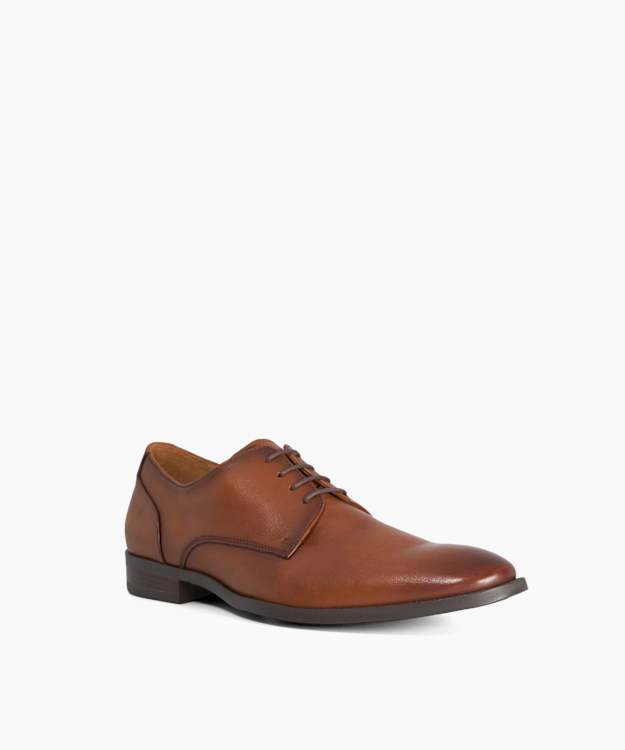 Sole Tan - Leather Lace-Up Gibsons