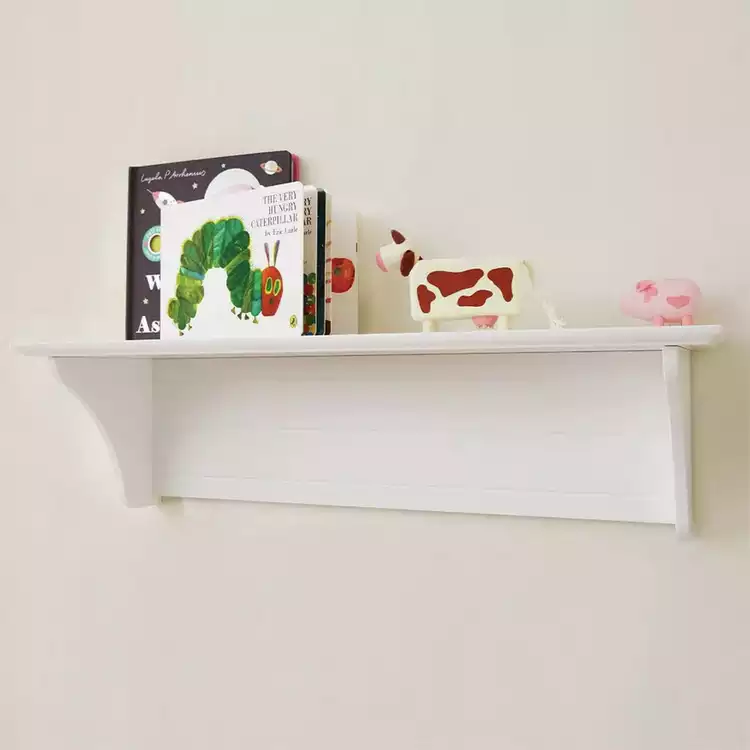 Great Little Trading Company Any Which Way Wall Shelf -White