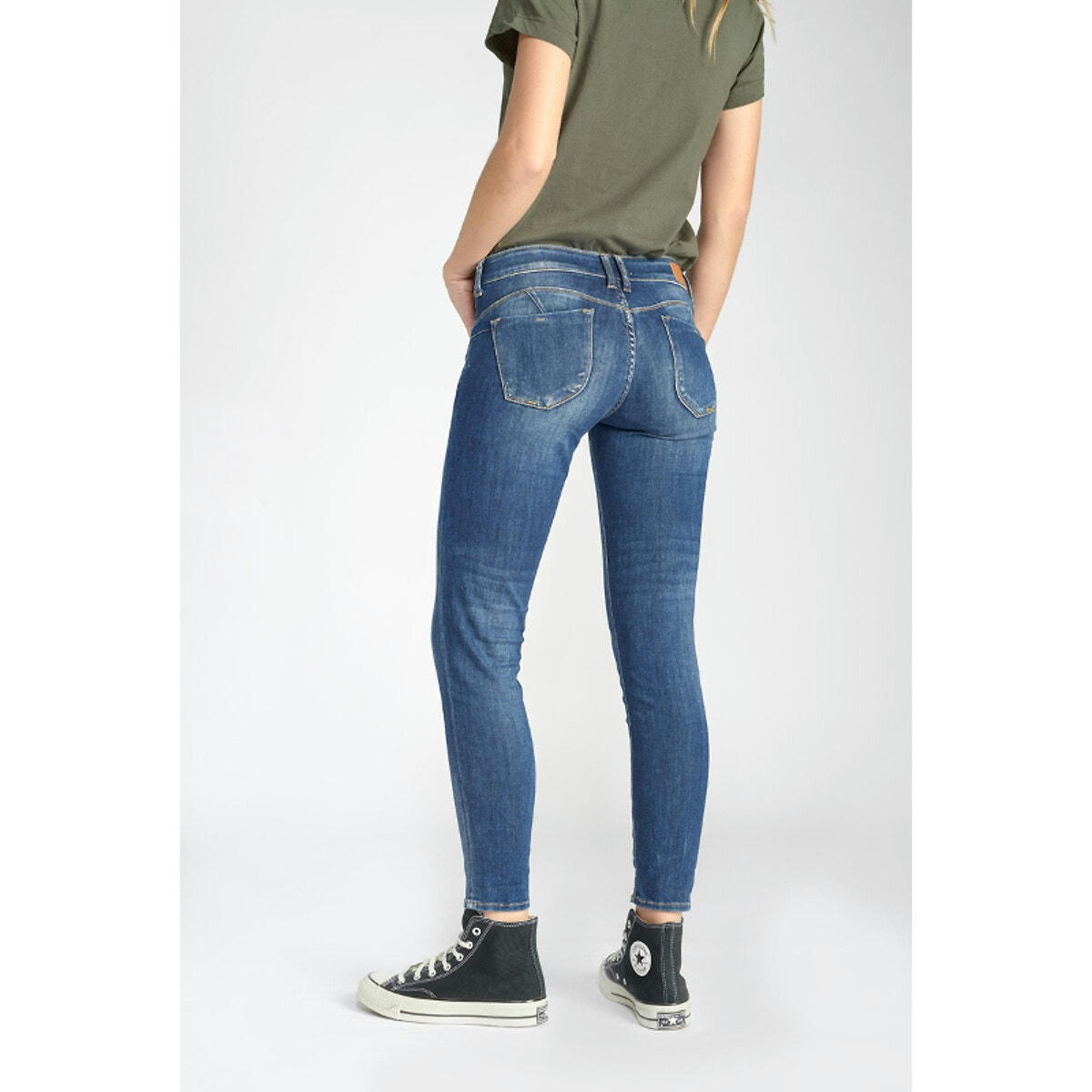 Jean slim, taille basse