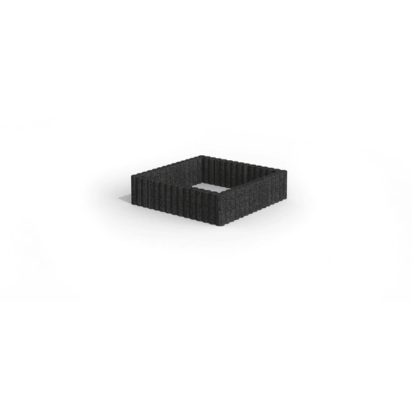Begrenzungselement, 6er-Set, BxHxL: 8 x 27,5 x 100 cm, anthrazit