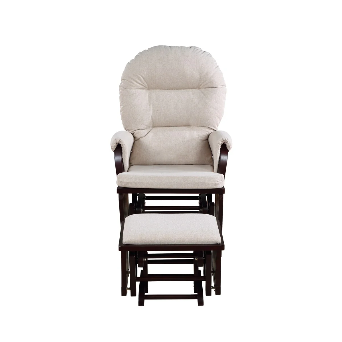 Suite Bebe Madison Glider and Ottoman Espresso/Latte