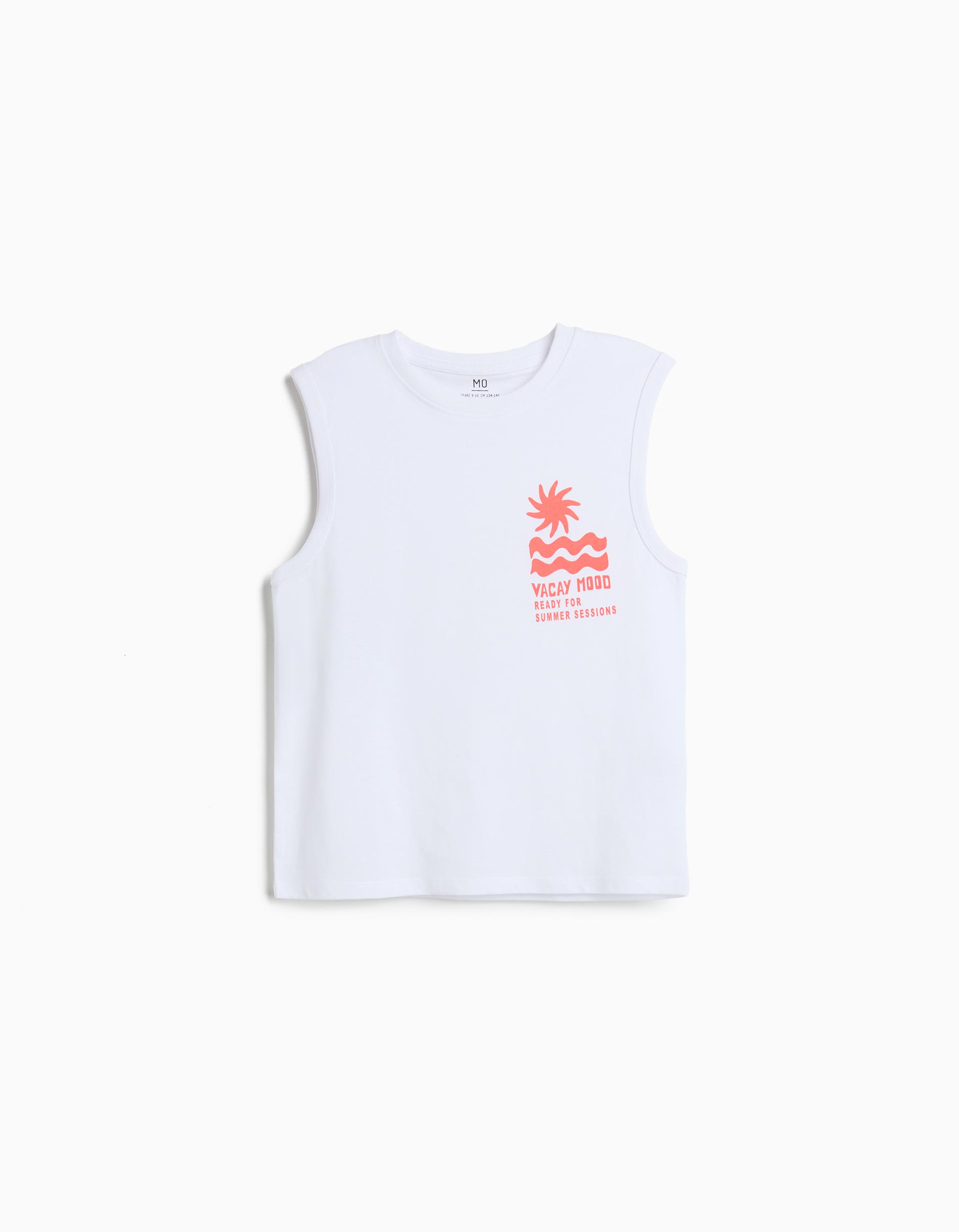 T-shirt Estampada, Menino, Branco