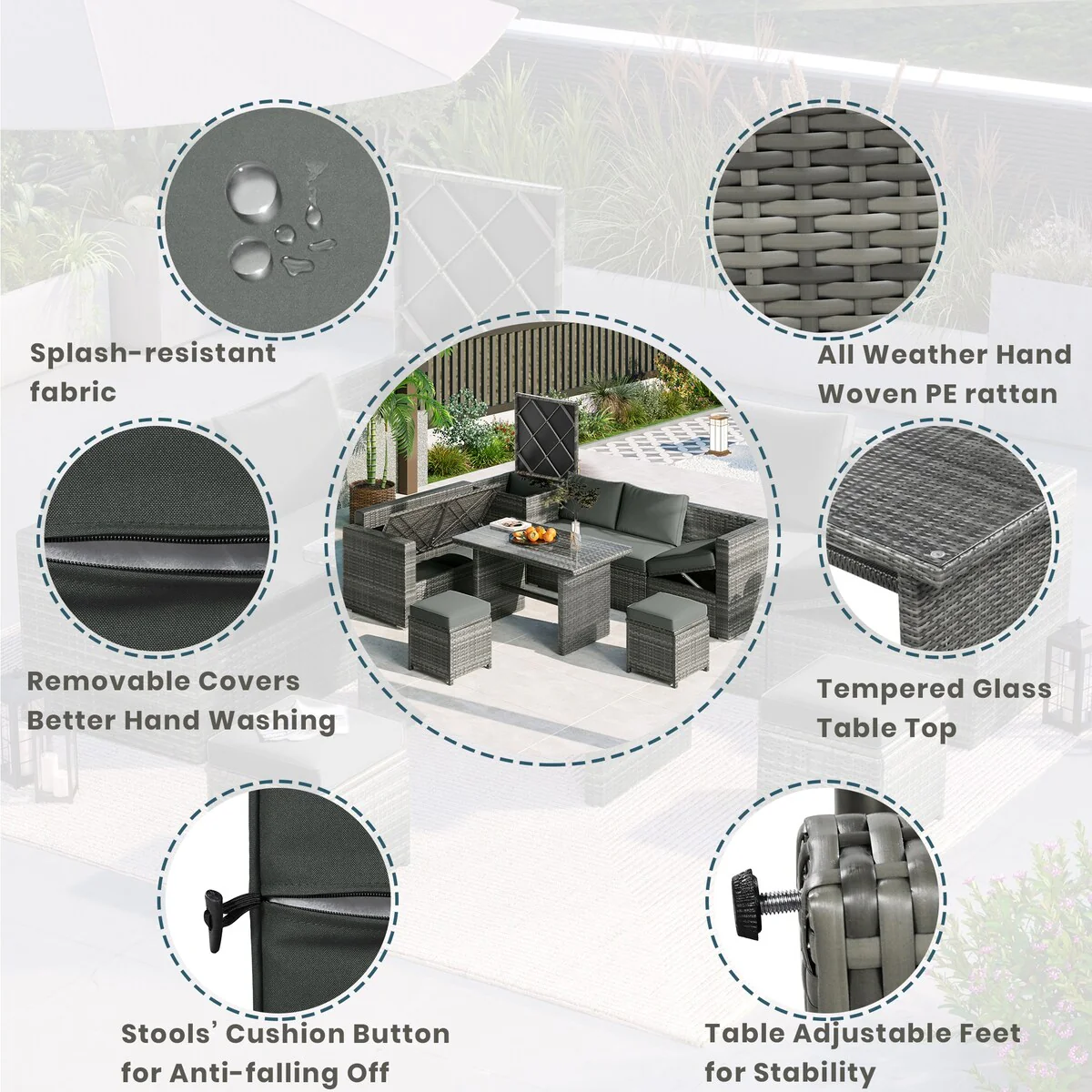 Adirondack Chair Holder Patio Chairs Weather Resistant Outdoor Chairs for Lawn, Deck, Backyard, Garden, Outdoor Chairs