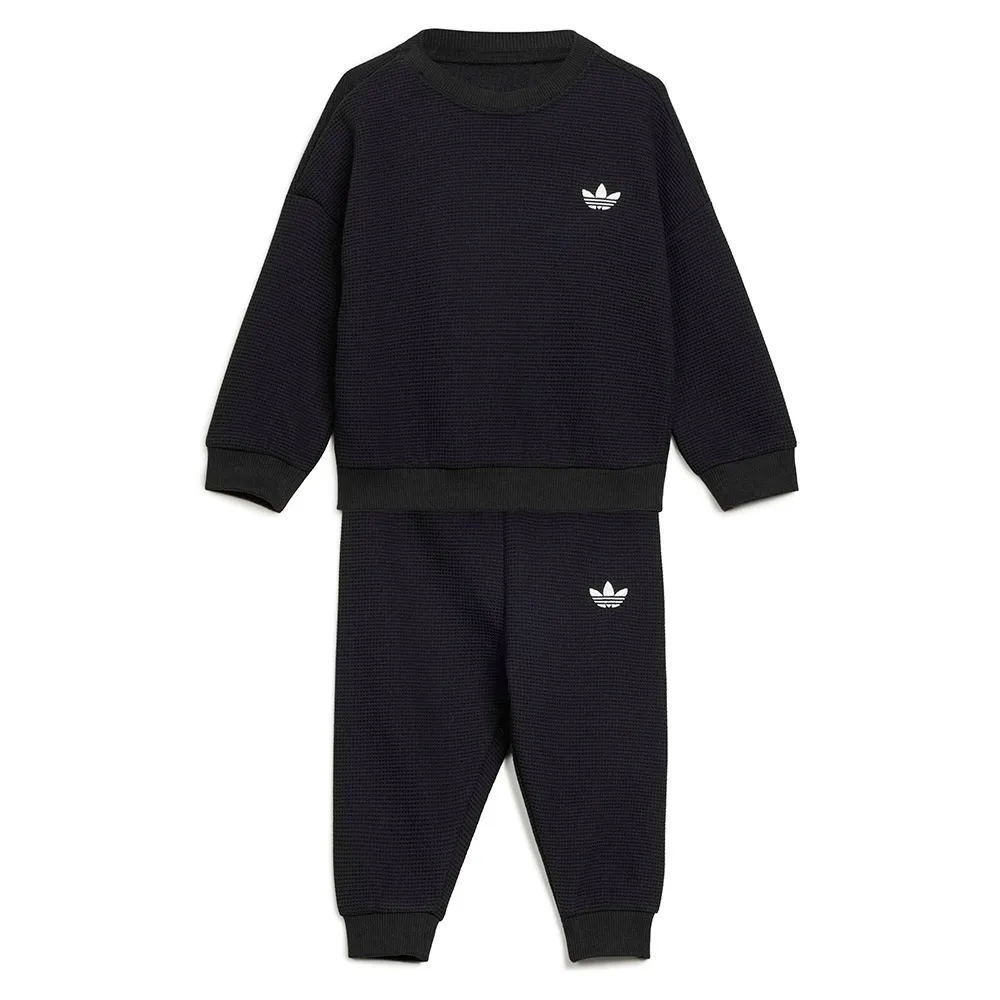 adidas Originals Loose Waffle Sweat Jogger set