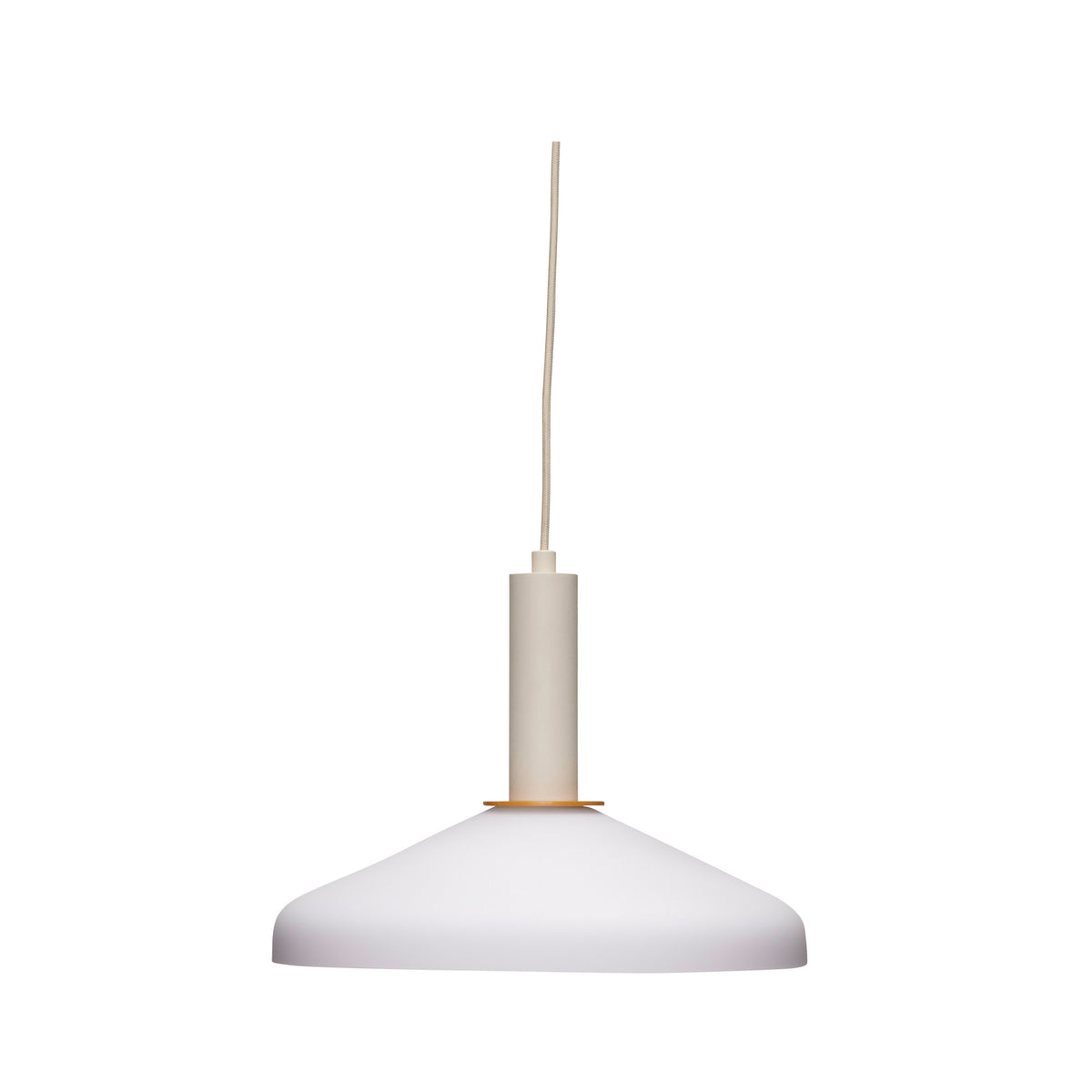 Hübsch hanglamp Apollo - glas/ijzer - ø35xh28cm