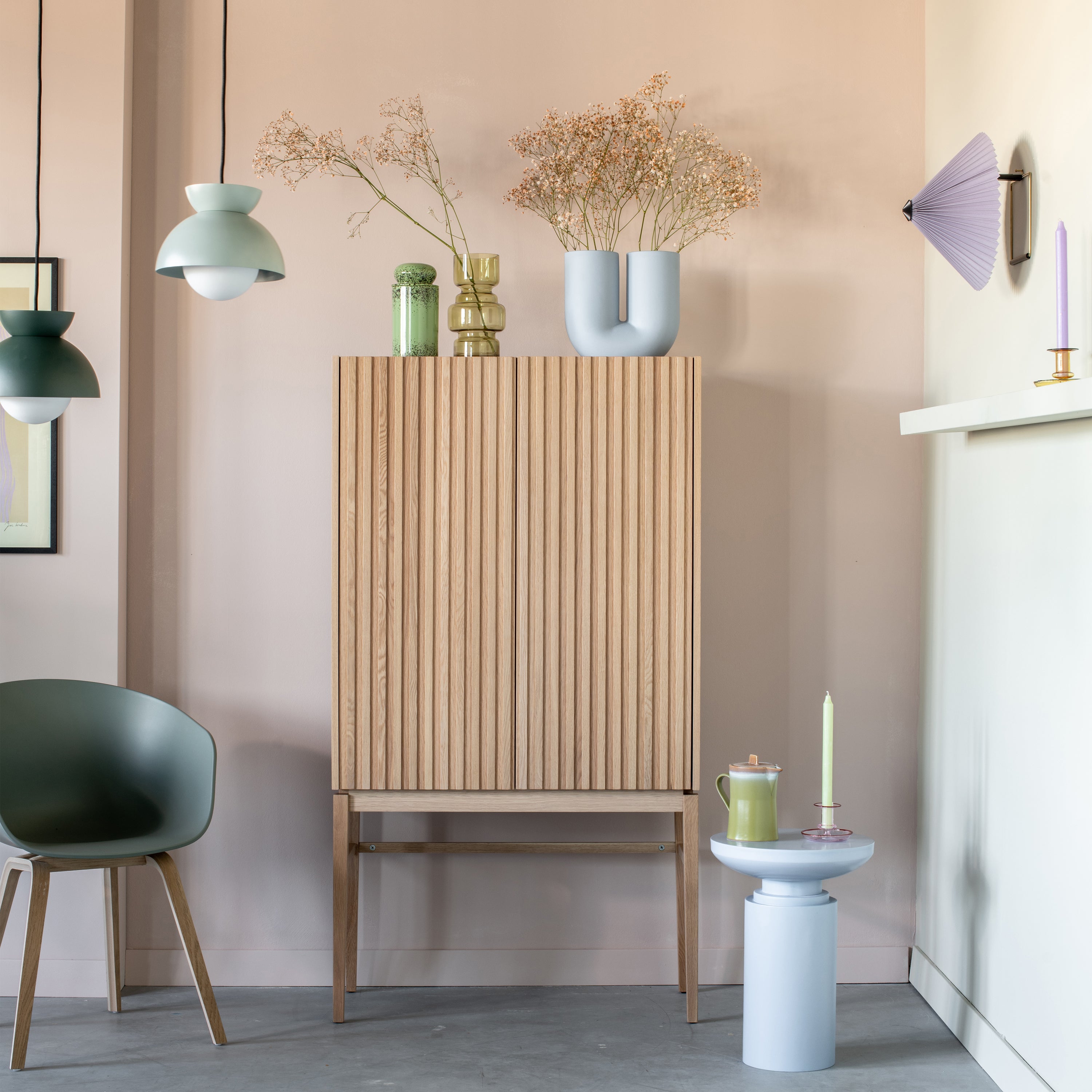 by fonQ Hide Wandkast - Eiken