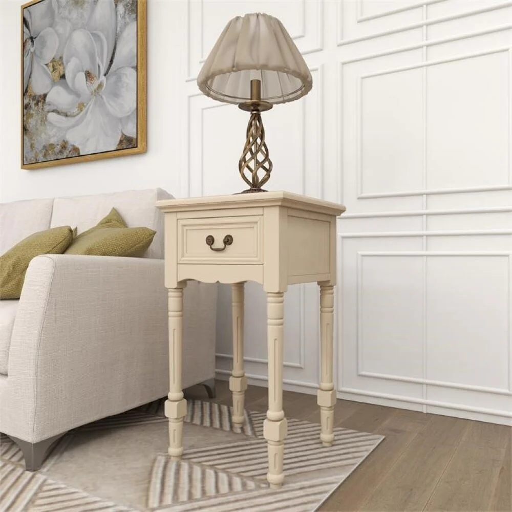 Casa Cortes Antiqued Solid Wood Night Stand