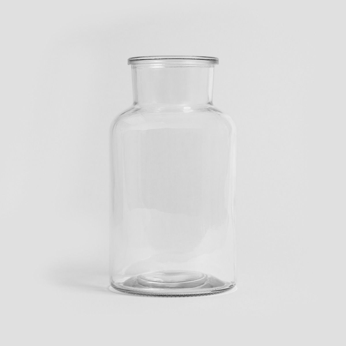 Wazon TENNO szklany transparentny 14,5x25,5cm