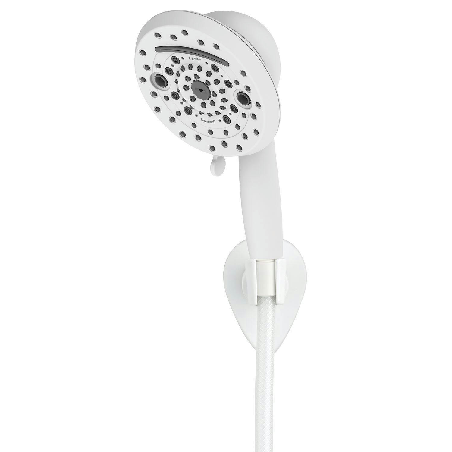 Oxygenics 51760 PowerBlast RV Handheld Shower Head, White