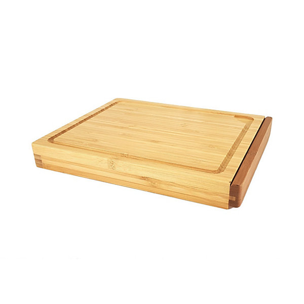 Balance culinaire   Planche à découper en bamboo - 28 cm - Ecran LCD - Pem SC-280