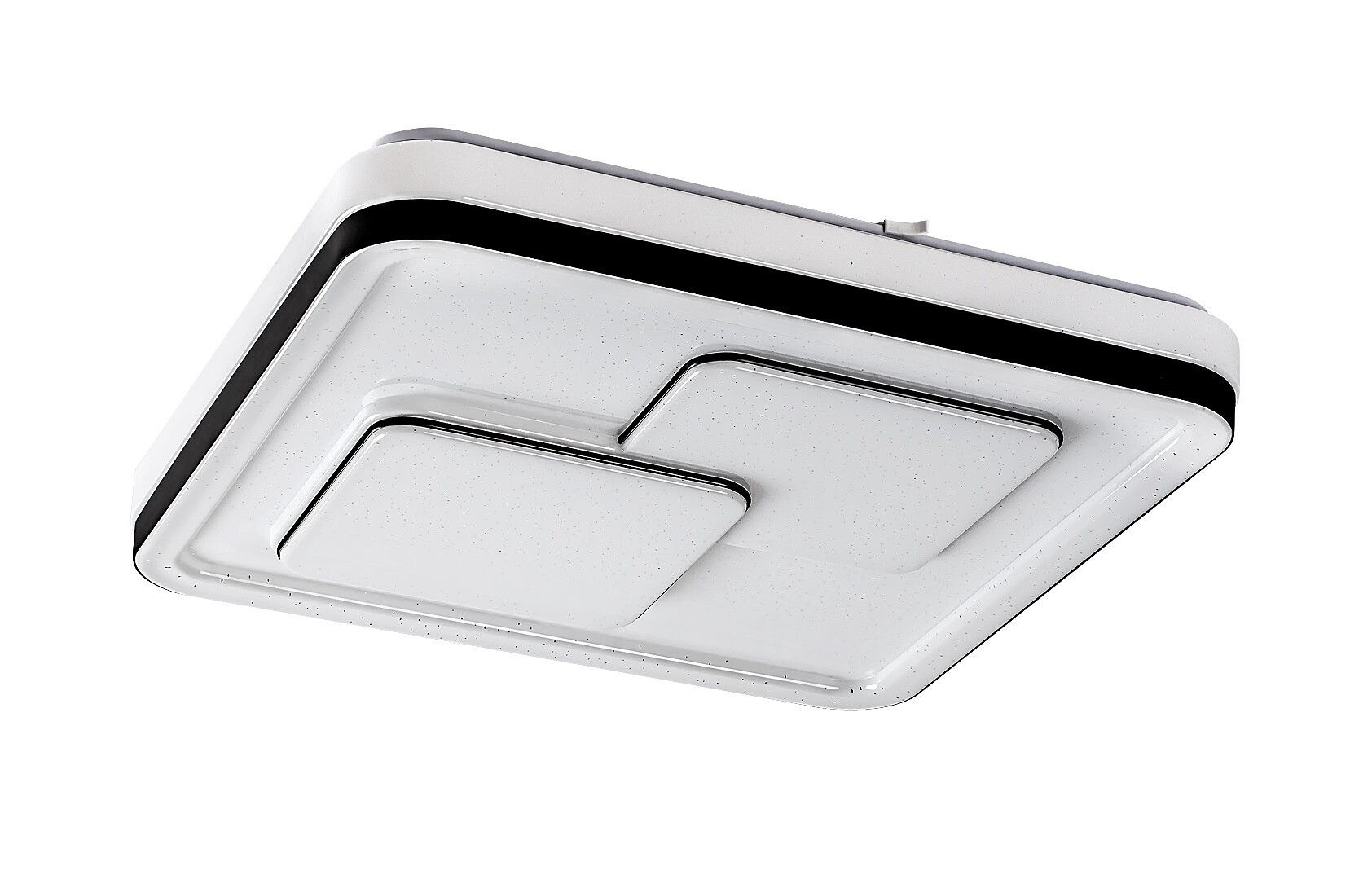 Plafon Hecatekwadratowy czarno-biały LED 1x40W 48,5cm 2970lm IP20 Rabalux
