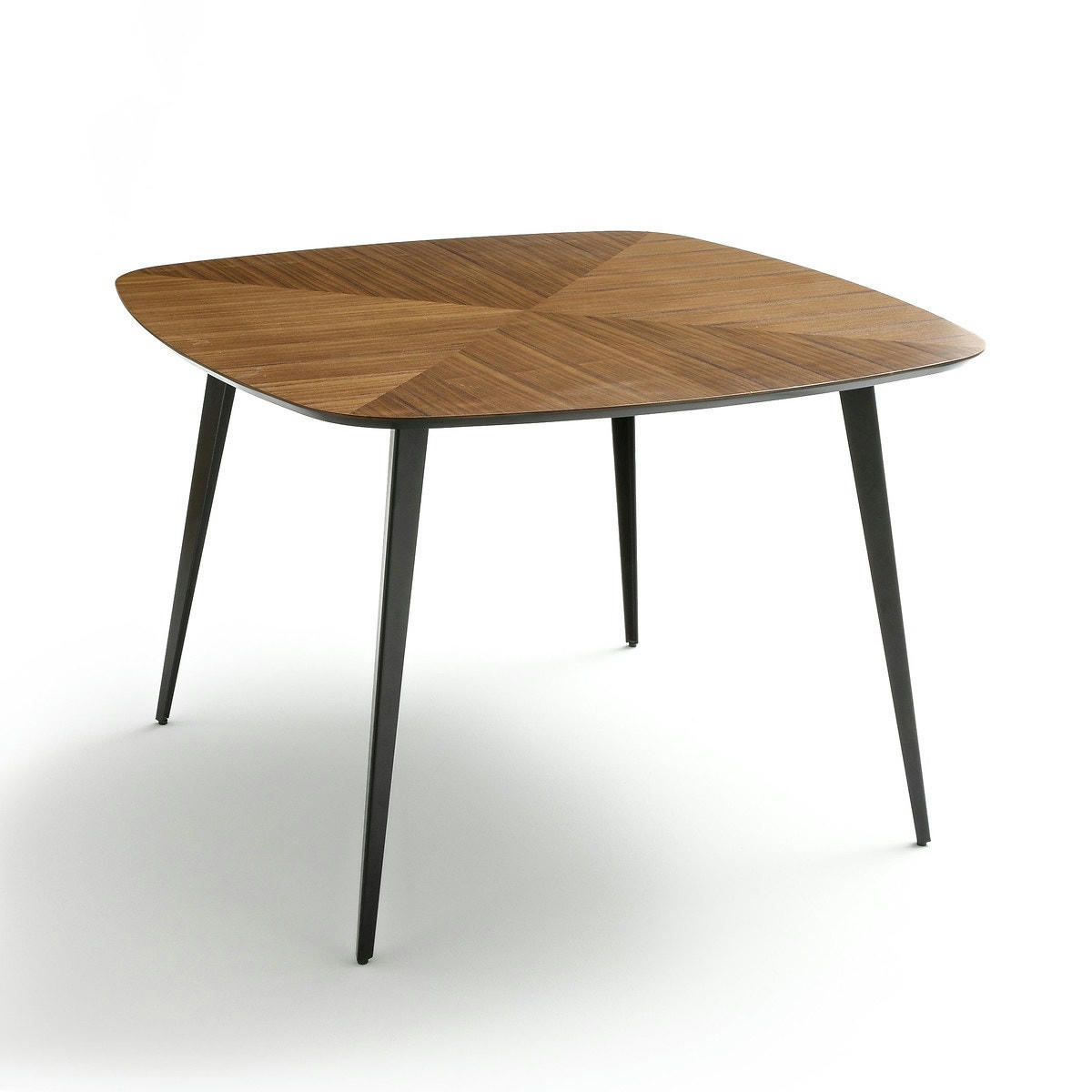 Table à manger vintage marquetée 4 pers. Watford