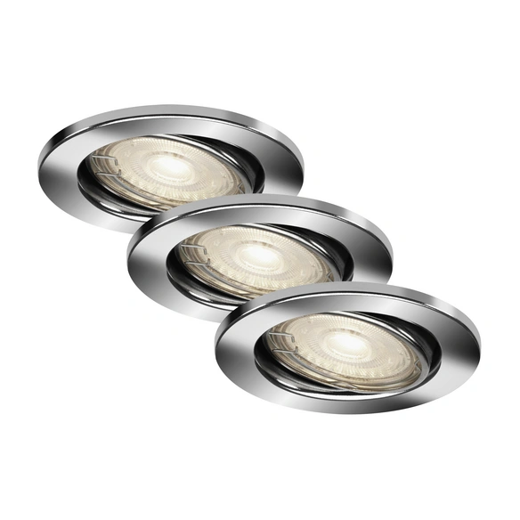 LED-Einbauleuchte »FIRE DRIP«, ∅: 8,6 cm, Höhe: 7 cm, 15 W