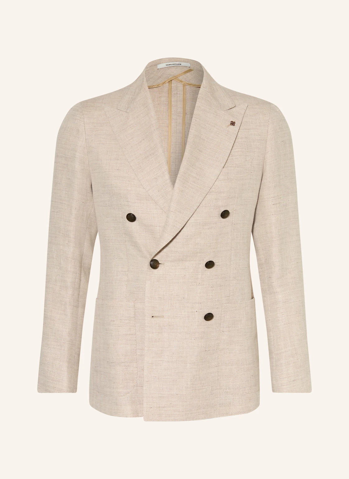 TAGLIATORE Sakko Slim Fit mit Leinen