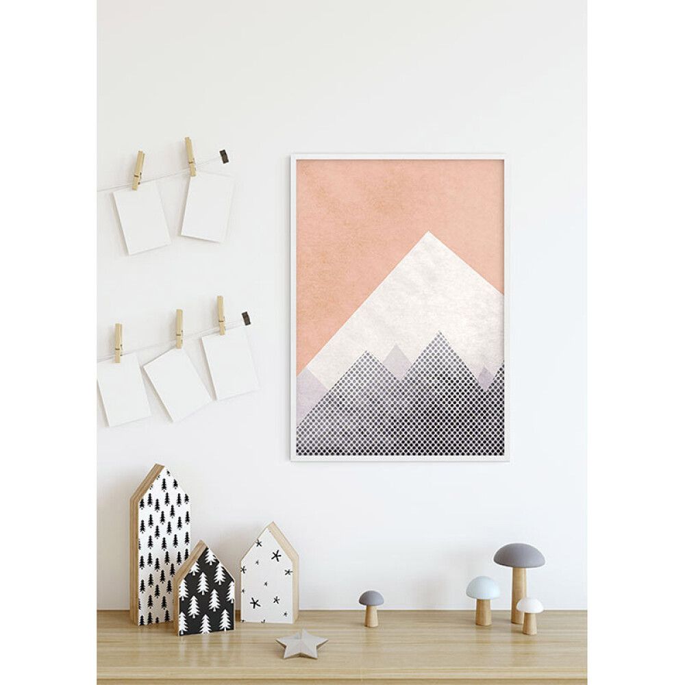 PLAKATER KOMAR VILLT OG FRITT FJELL 50X70CM