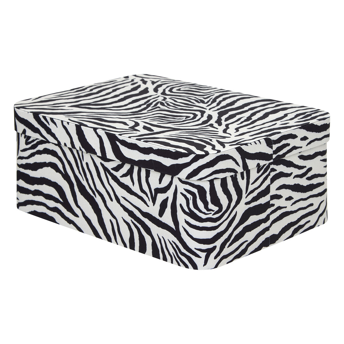 Caixa decorativa zebra 22x28cm