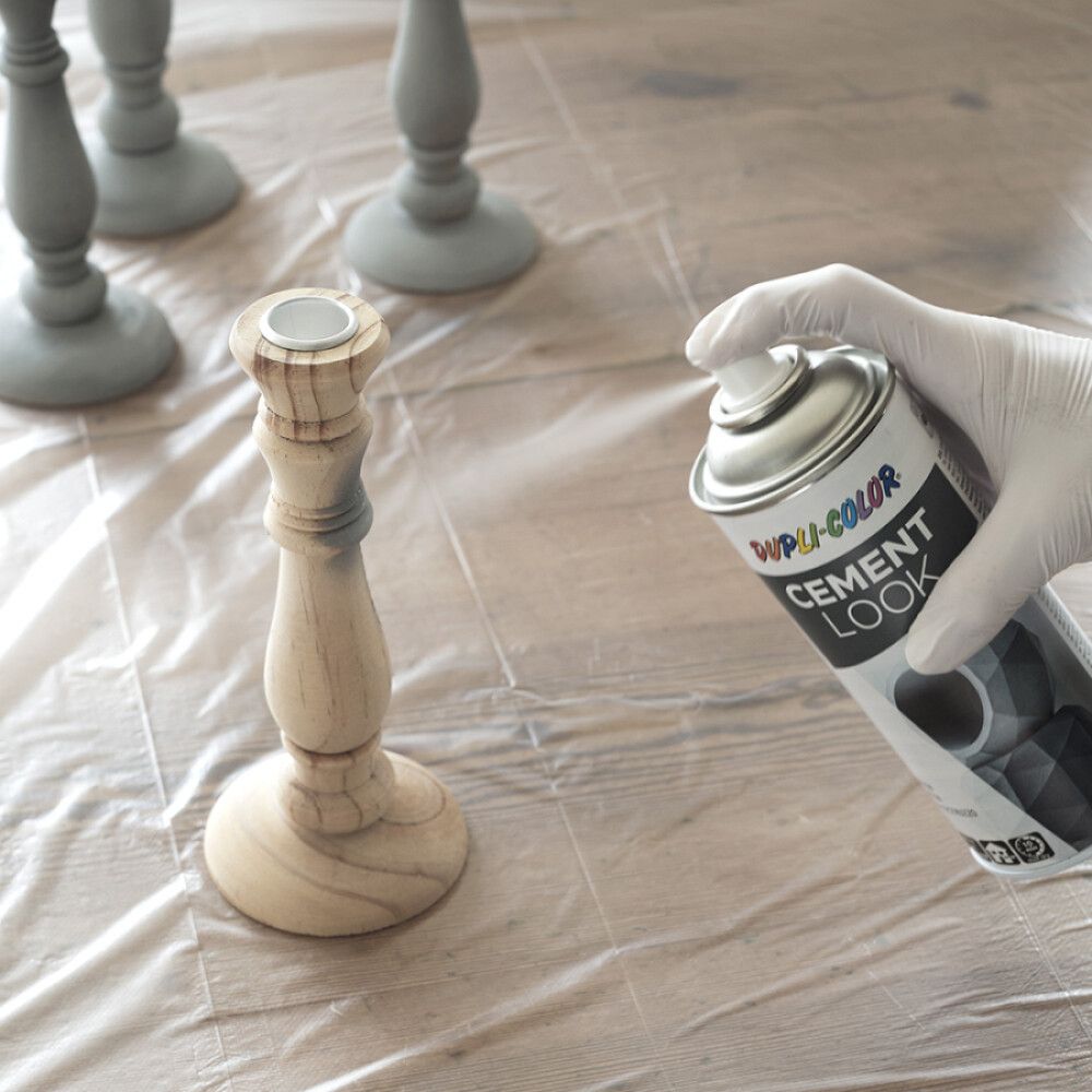 SPRAYMALING DUPLI-COLOR SEMENT LOOK MATT LYS GRÅ 400ML