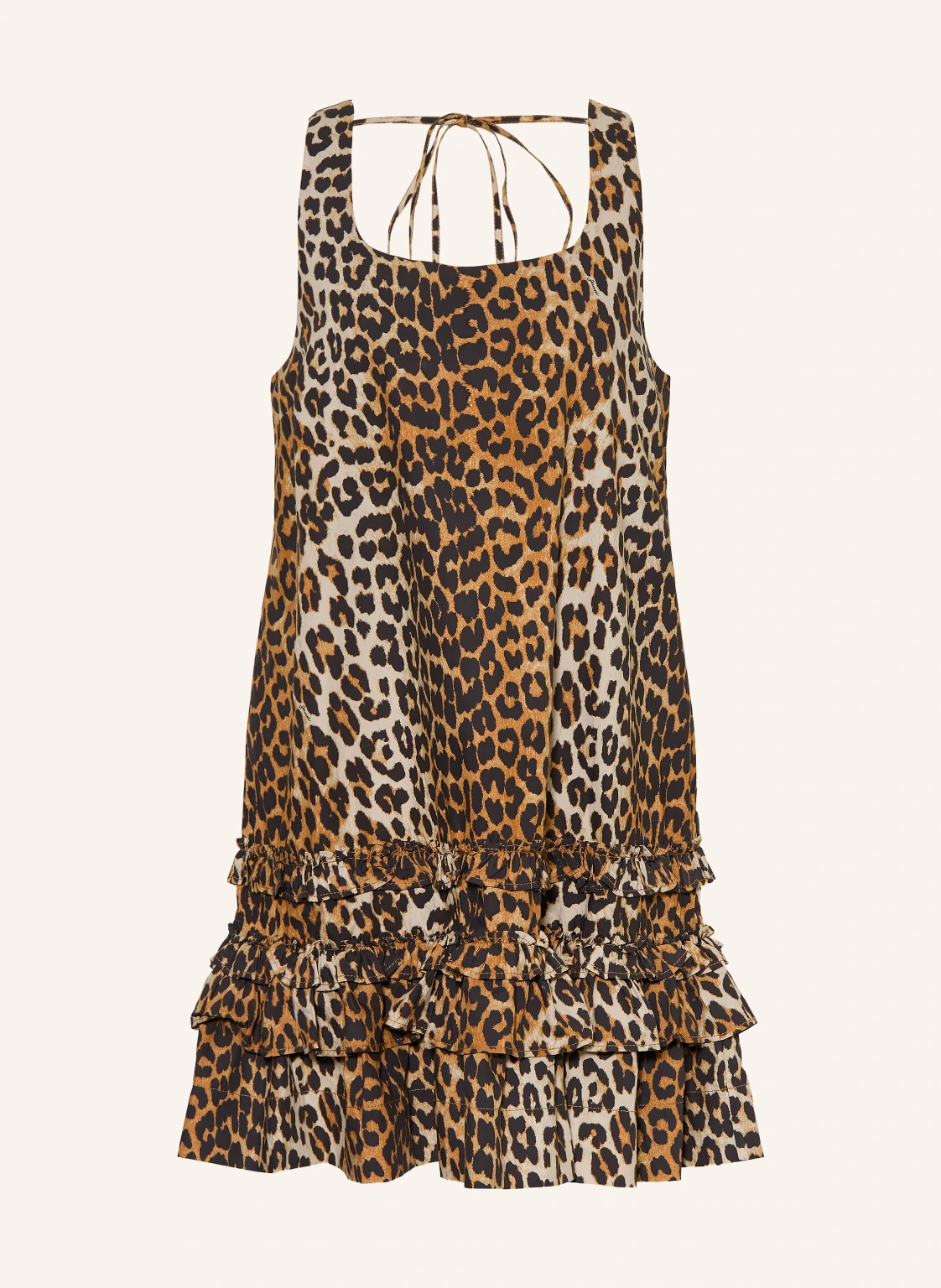 GANNI Kleid mit Rüschen