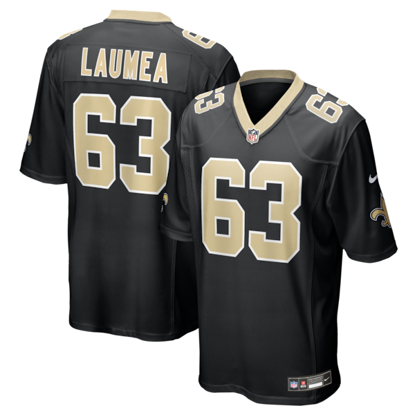 Sataoa Laumea New Orleans Saints Nike Team Game Jersey -  Black