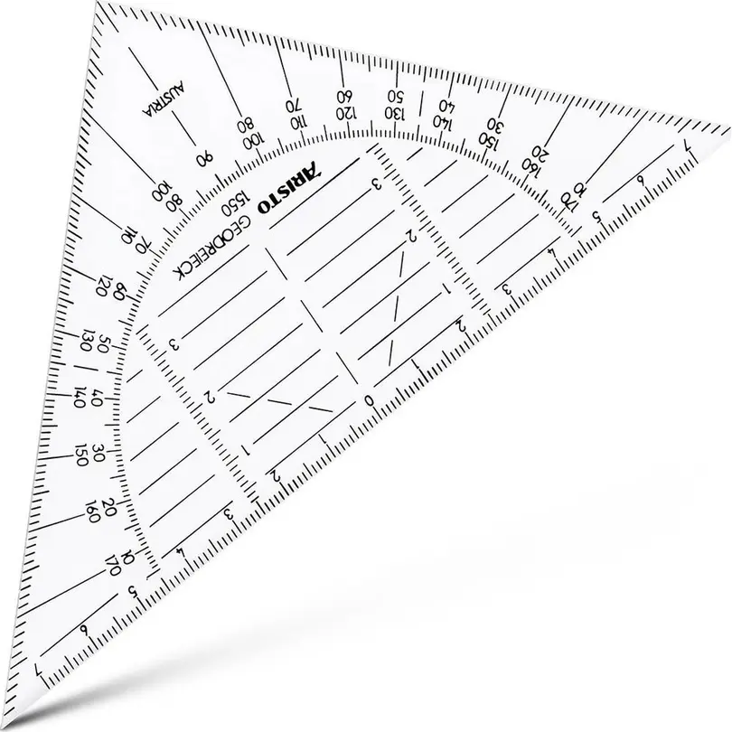 Lineal Geodreieck
