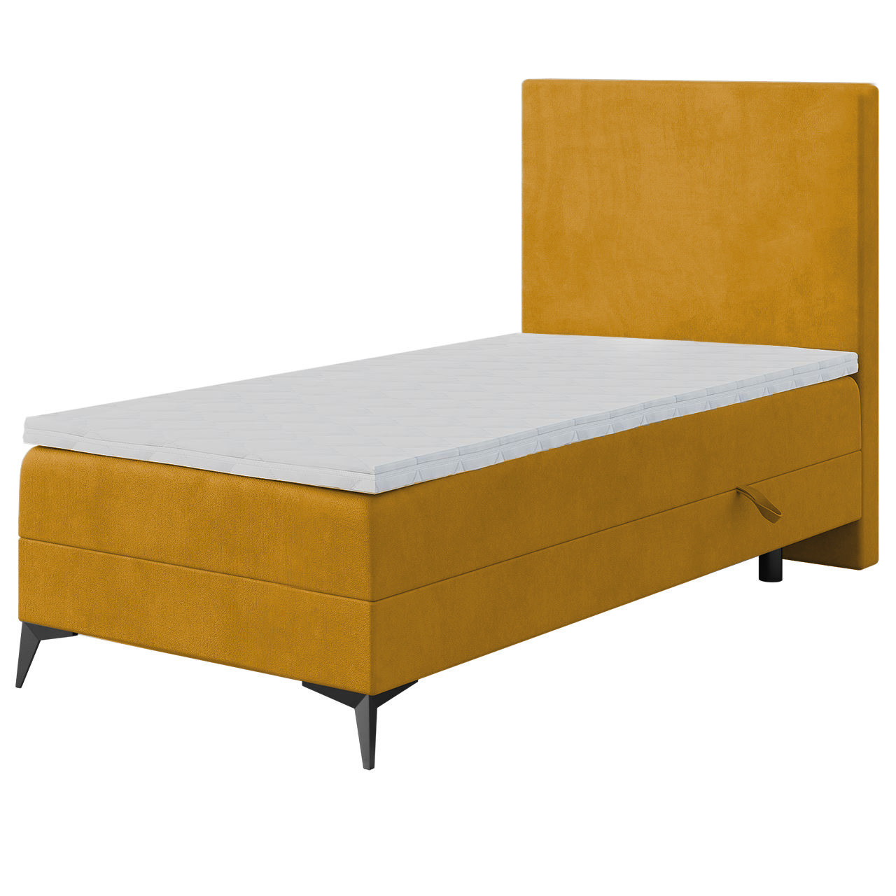 Łóżko kontynentalne JANEIRO 90x200 prawy magic velvet 2215