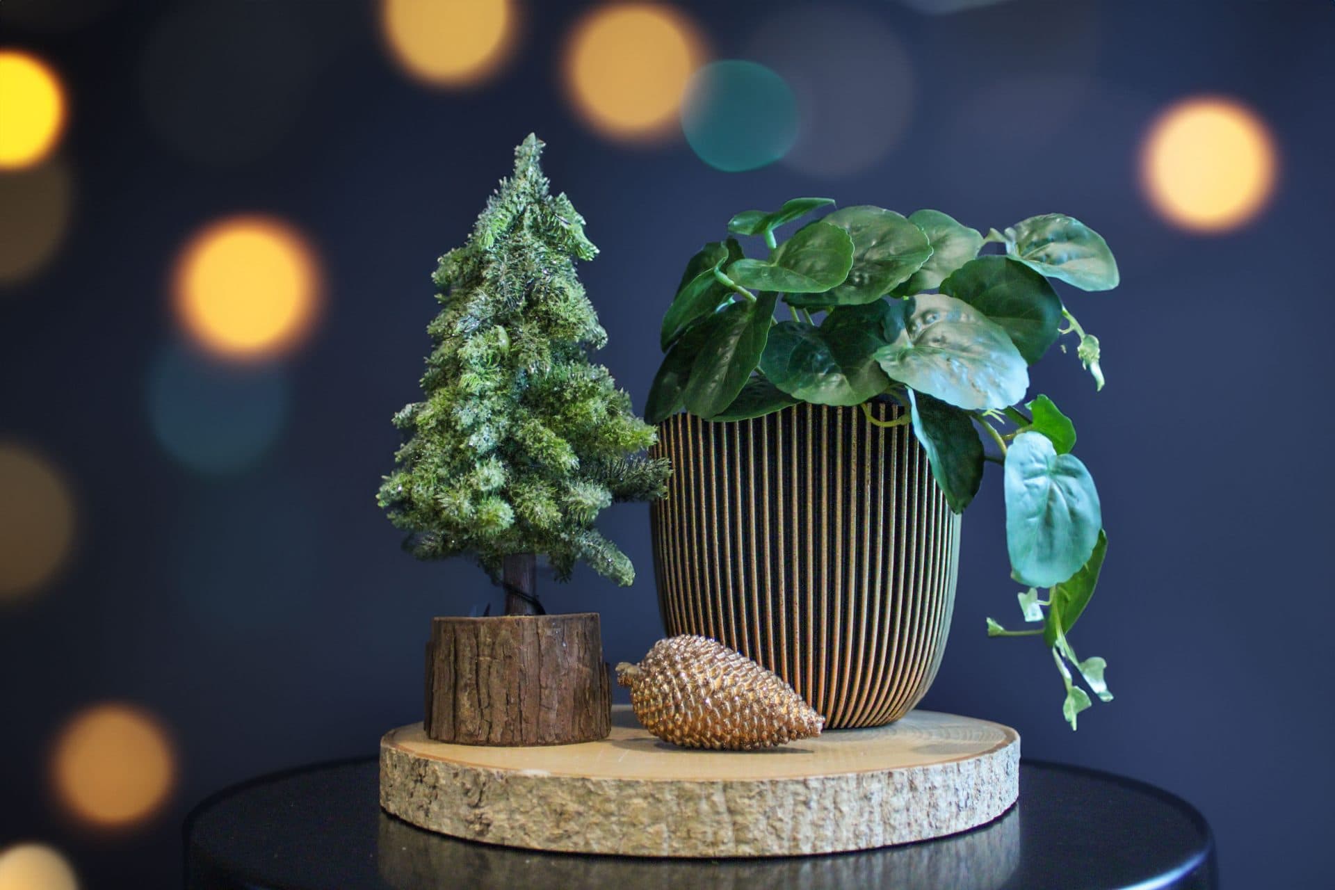 Capi Europe - Pot bol Groove 'made with' - 28x27 - Goud