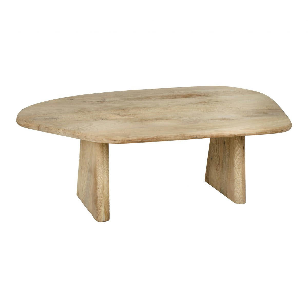 JASMINE - Table basse irrégulière en bois de manguier