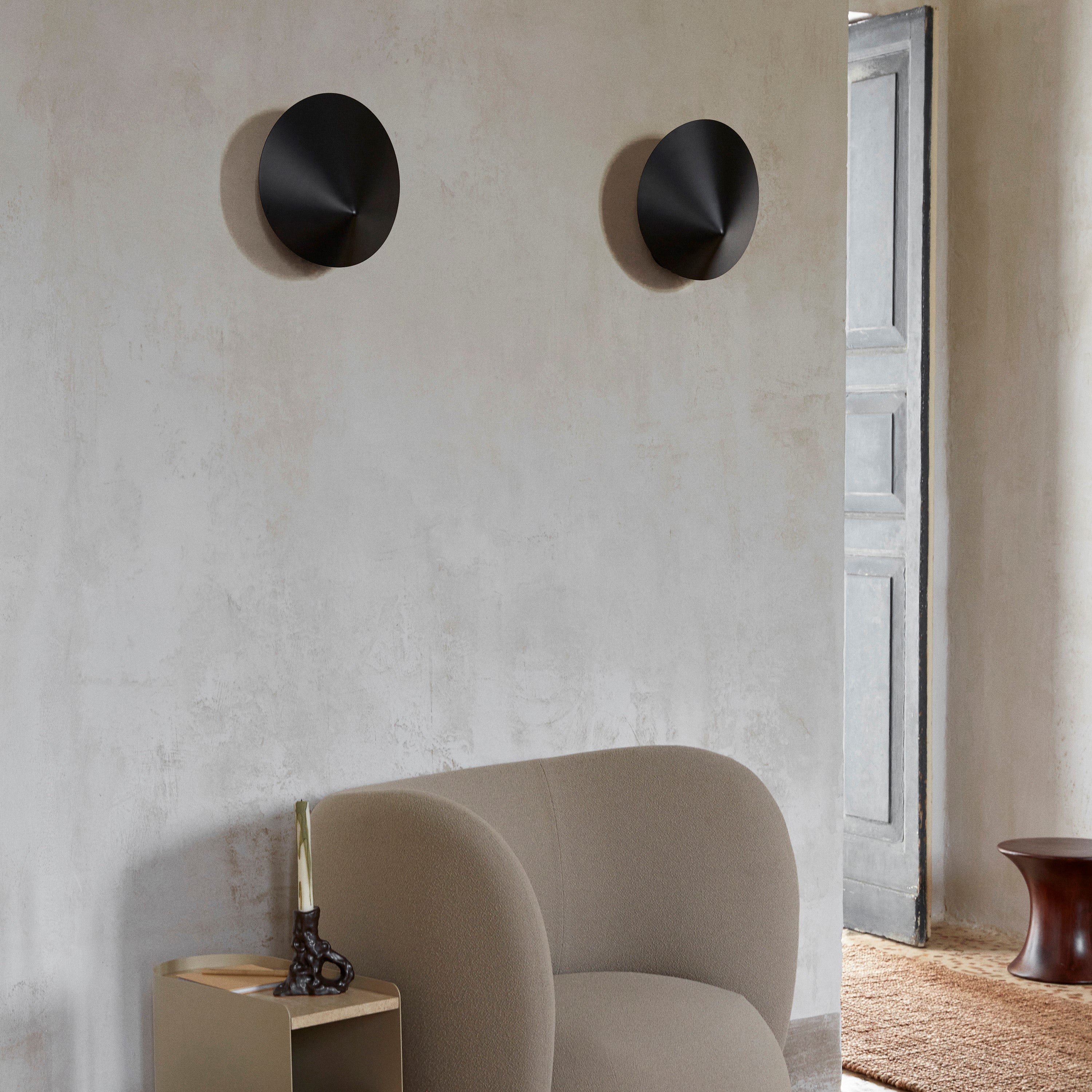 Ferm Living Arum Wandlamp Scone - Black