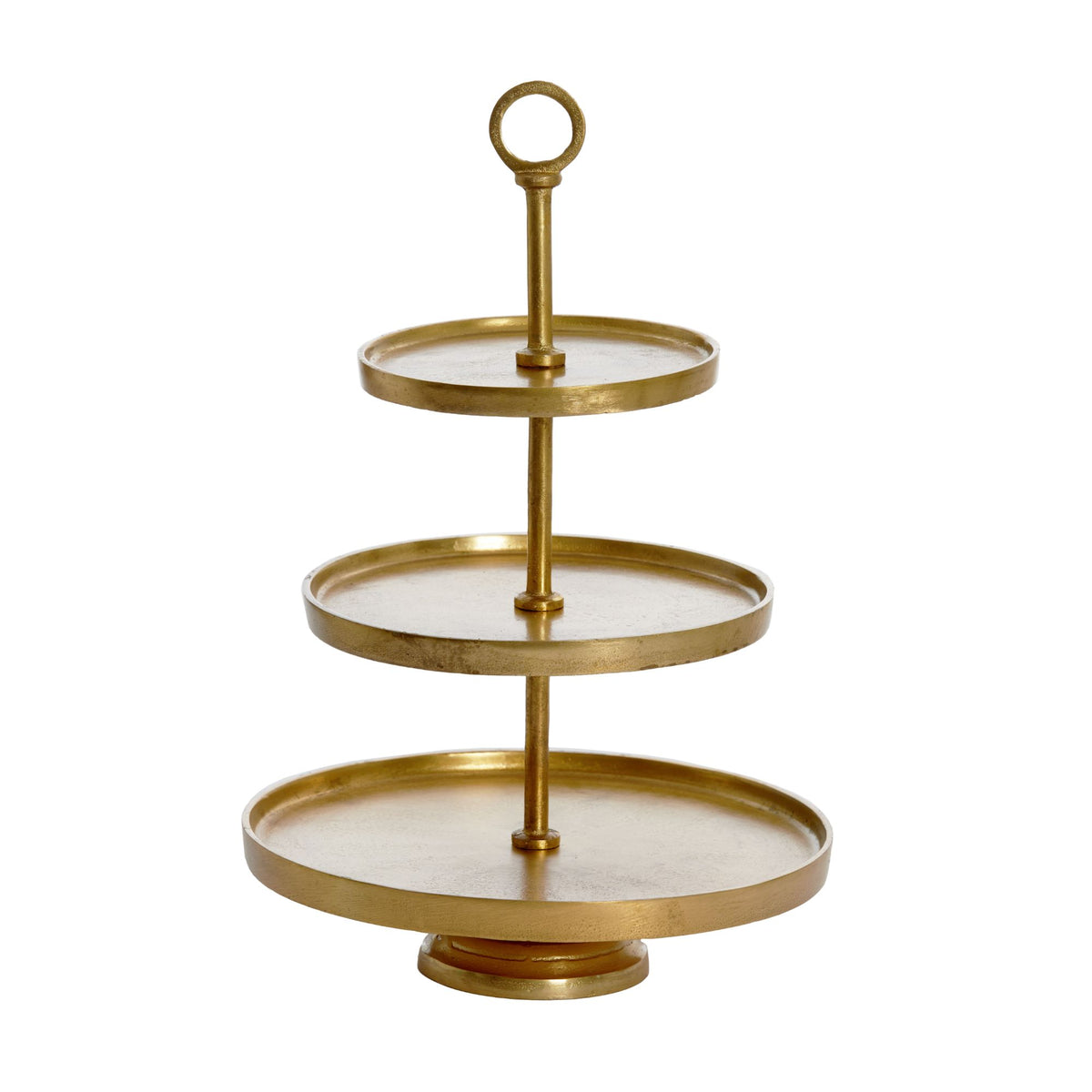 Light & Living etagere Marozu - goud - Ø32cm