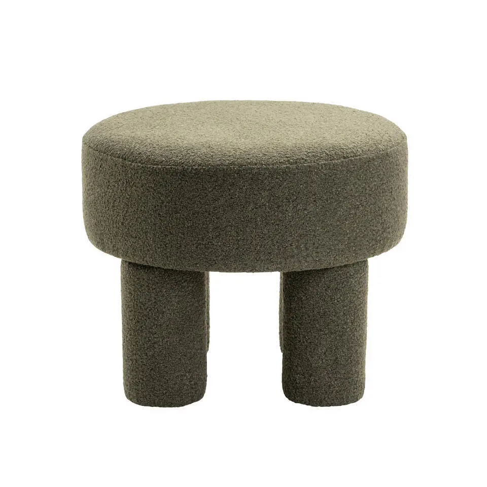 Poef Demi - Boucl&eacute; Groen