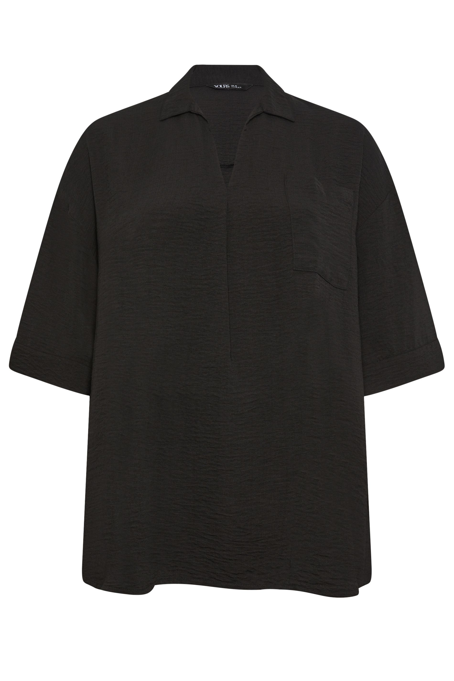 Yours V-Neck Collared Blouse