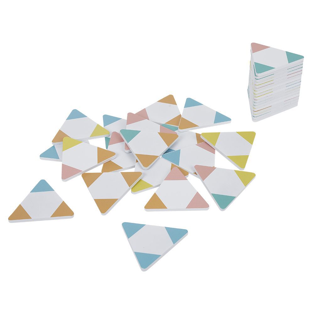 Dominos triangulaires XL en bois