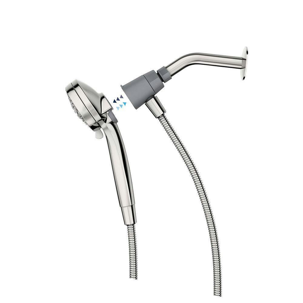Moen® Magnetix Engage 6-Setting Magnetic 3.5-in Spray Handheld Shower Head, Chrome