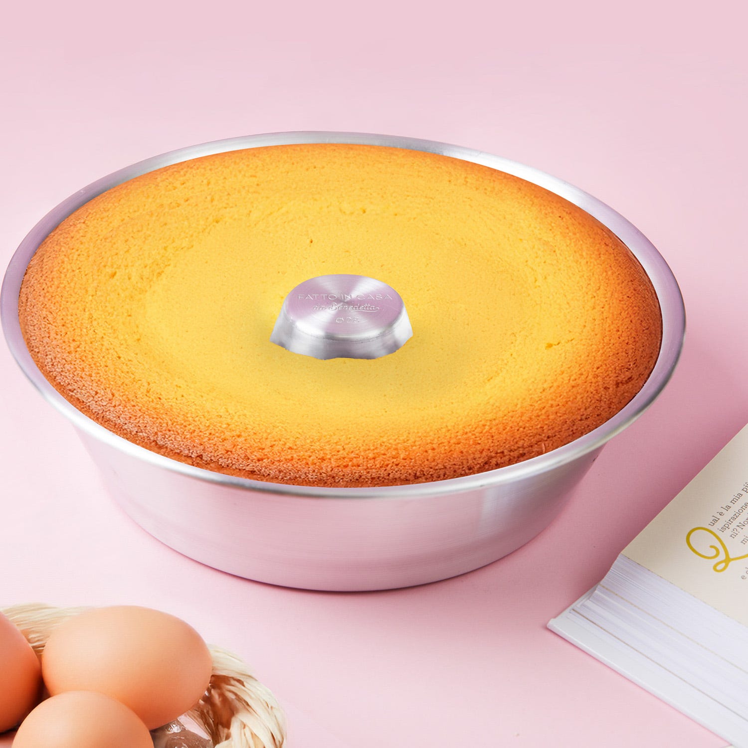 Stampo ciambella con cono 28 cm Fatto in casa da Benedetta alluminio